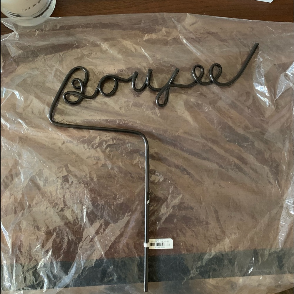 Boujee drinking straw new in bag.
